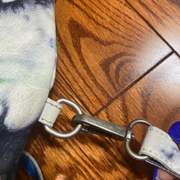 tie dye leather bag from Hungary. Toschendieb is a German brand. - Picture 11 of 11